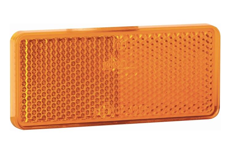 Refleks orange selvklæbende (PRO/UNI) 40×86-90 mm