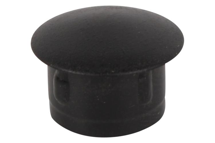 Afdækningsknap ø13 mm – sort