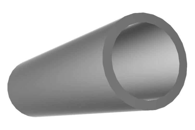 Afstandsbøsning 1/2″ á 85 mm