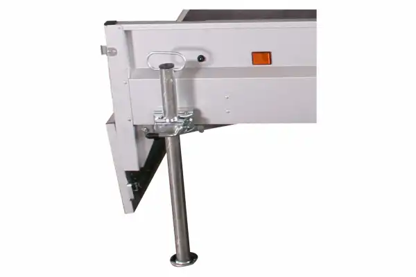 Støtteben komplet m/beslag hobby